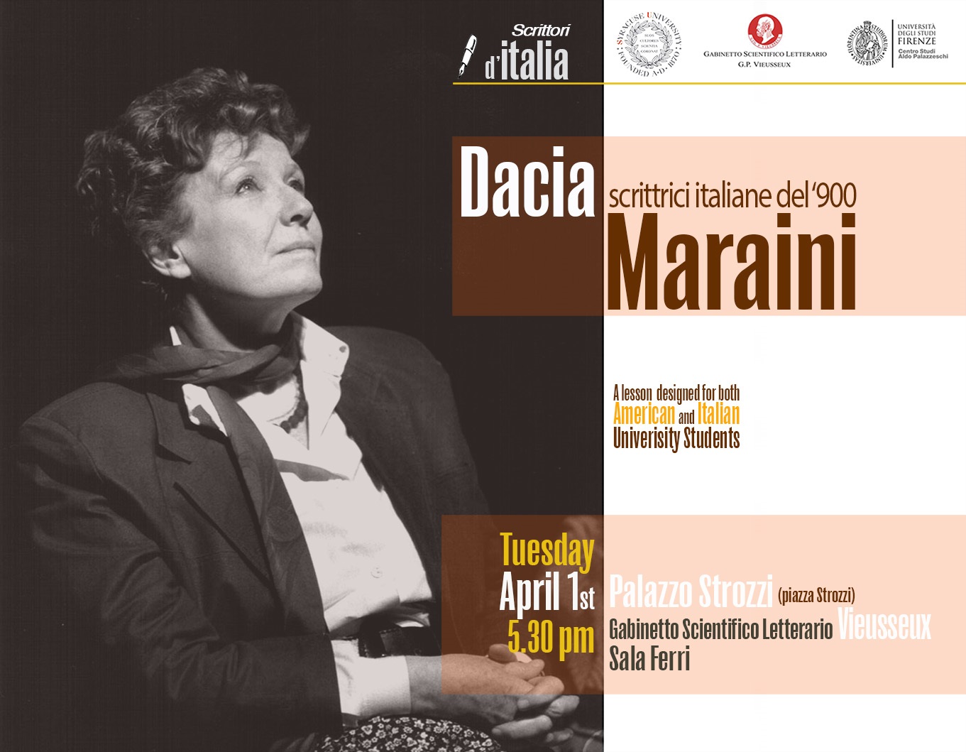 Dacia Maraini: What Students Think | Syracuse University Florence